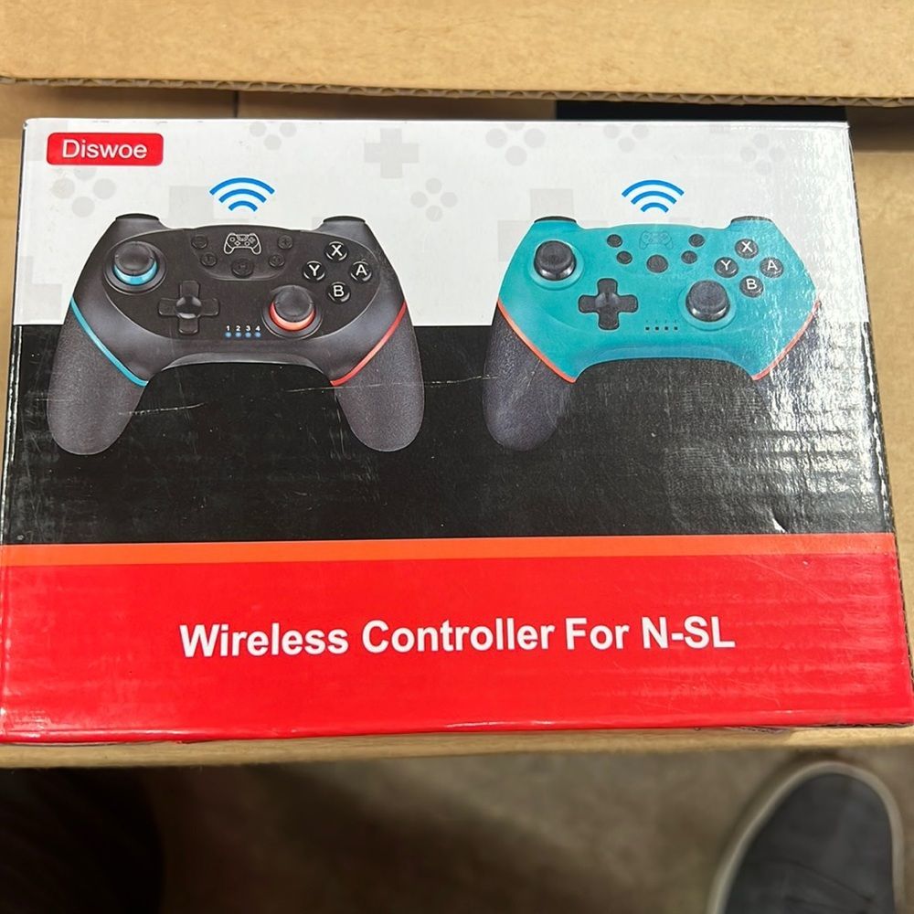 Diswoe Wireless Pro Controller Gamepad Compatible with Switch Support. New